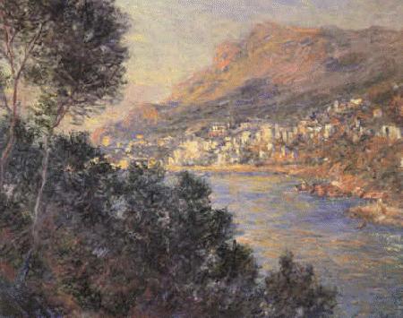 Monte Carlo seen from Roquebrune, Claude Monet